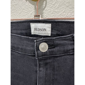 Hudson Natalie Super Skinny Black Jeans