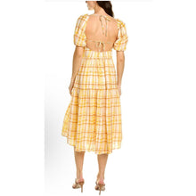 Load image into Gallery viewer, ASTR Puff Sleeve Midi Dress