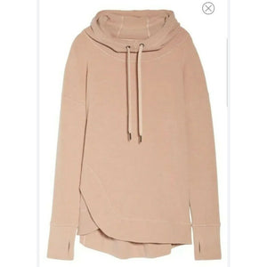 Sweaty Betty Escape Luxe Fleece Hoody Misty Rose Pink