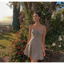 Load image into Gallery viewer, Majorelle Tahoe Polka Dot Mini Dress