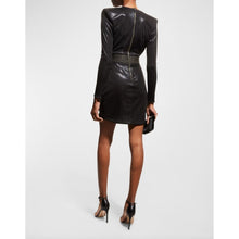 Load image into Gallery viewer, Zhivago Black Ziggy Mini Dress