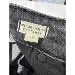 Madewell The Curvy Perfect Vintage Black Jeans