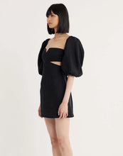 Load image into Gallery viewer, Rumer the Label Freya Mini Linen Cutout Dress