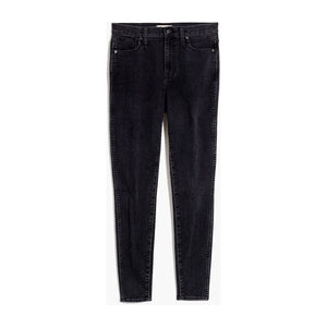 Madewell High Rise Black Skinny Jeans