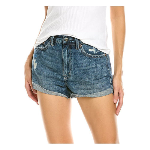 Pistola Kylee Luna Distressed Denim Shorts