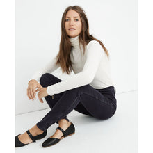 Load image into Gallery viewer, Madewell High Rise Black Skinny Jeans