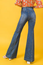 Load image into Gallery viewer, Jealous Tomato Flare Bell Bottom V Front Style High Waist Jeans