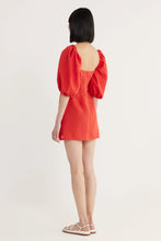 Load image into Gallery viewer, Rumer the Label Freya Mini Linen Cutout Dress