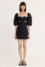 Load image into Gallery viewer, Rumer the Label Freya Mini Linen Cutout Dress