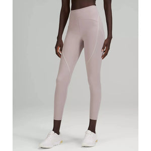 Lululemon Power Thru HR 25” Leggings - 8 Mauve Grey