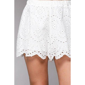 The Madrid Eyelet Shorts