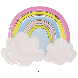 Rainbows and Clouds Plates