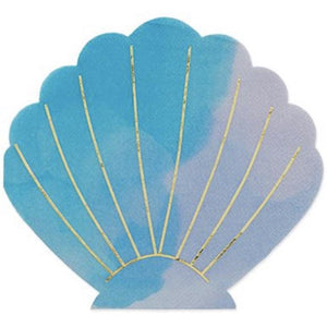 Shell Appetizer Napkins