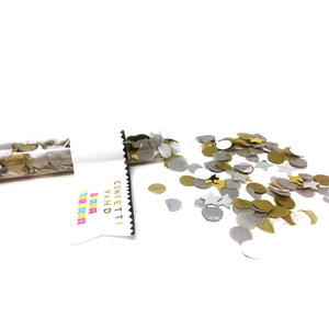 Gold and Silver Confetti Wand