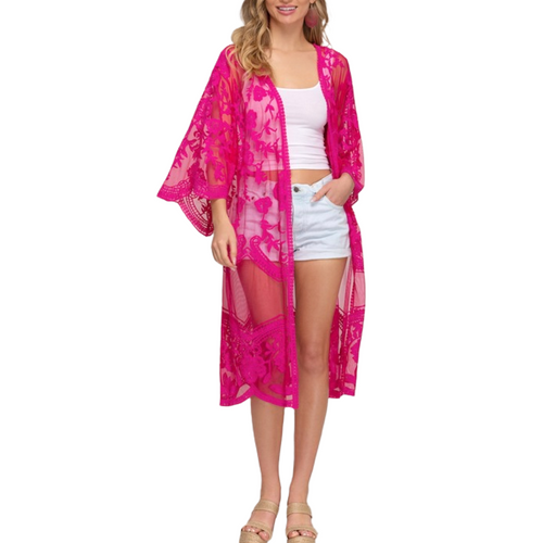 The Lala Lace Kimono