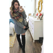 Load image into Gallery viewer, The Manhattan Blanket Scarf