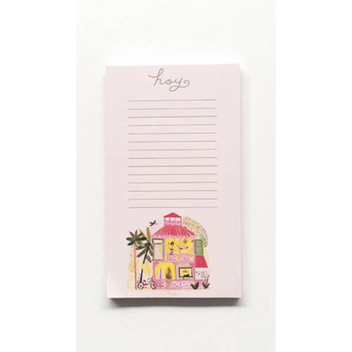 Pink Caribbean House Notepad