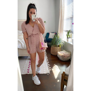 The Bianca Wrap Romper