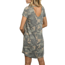 Load image into Gallery viewer, J’adore La Vie Camo Dress