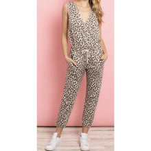 Load image into Gallery viewer, The Leslie Animal Print Jumpsuit