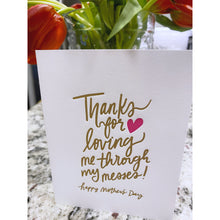 Load image into Gallery viewer, Unconditional Love - Mother’s Day Card