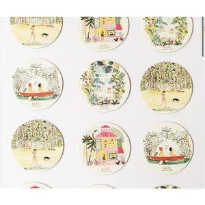 Aquarelle Coaster Set