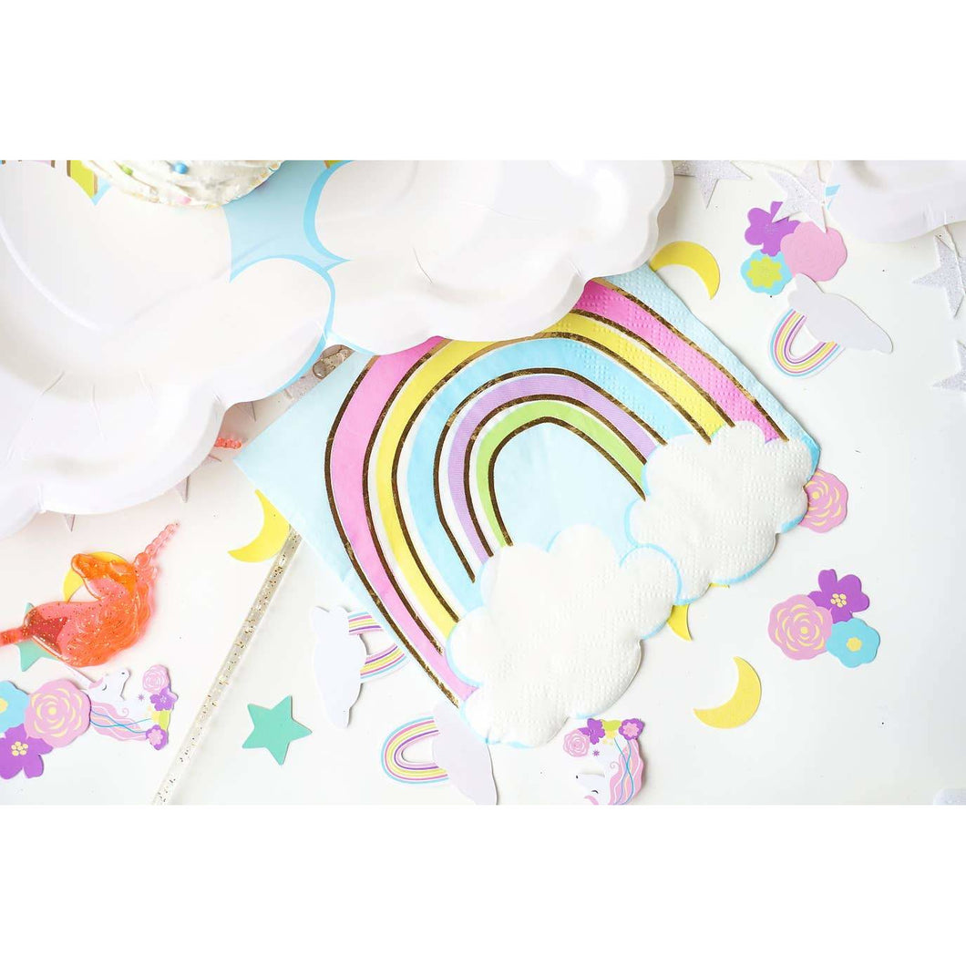 Rainbows and Clouds Napkins