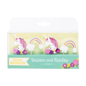 Unicorn and Rainbows Candles