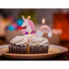 Load image into Gallery viewer, Unicorn and Rainbows Candles